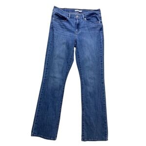 Levi's Classic Bootcut Jeans Women 10 Blue Mid Rise Stretch Denim